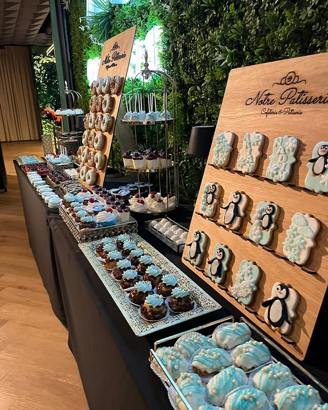 Candy bar Notre Patisserie pentru eveniment - exemplul 1