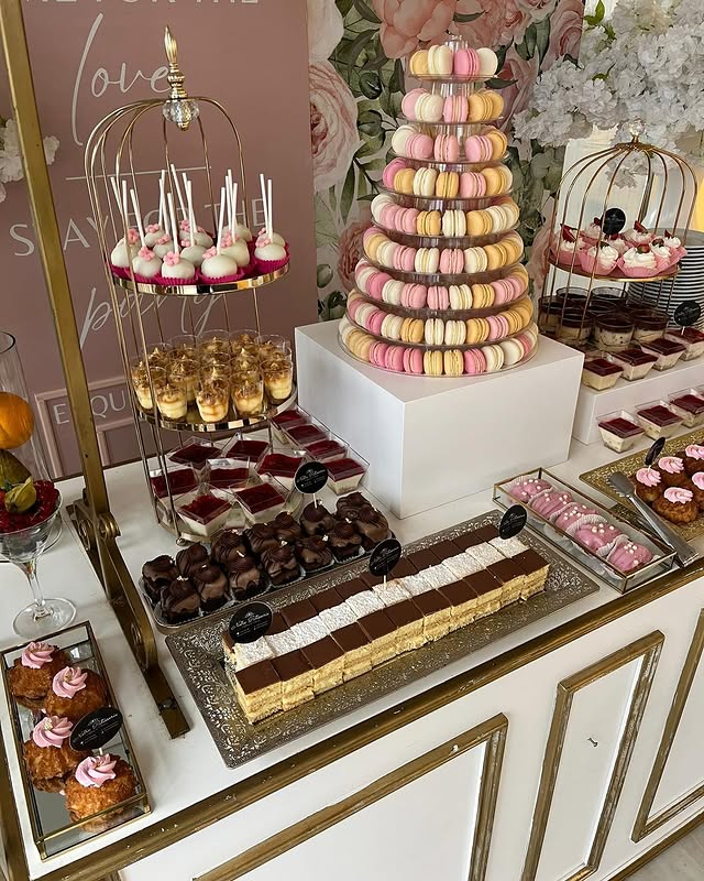 Candy bar Notre Patisserie pentru eveniment - exemplul 5