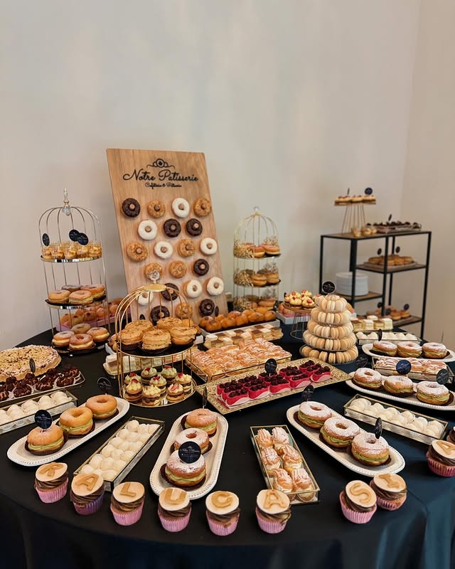 Candy bar Notre Patisserie pentru eveniment - exemplul 6